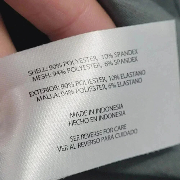 Orvis XXL Gray Camouflage Skort With Pockets & Mesh Lining 23PT - Picture 5 of 7